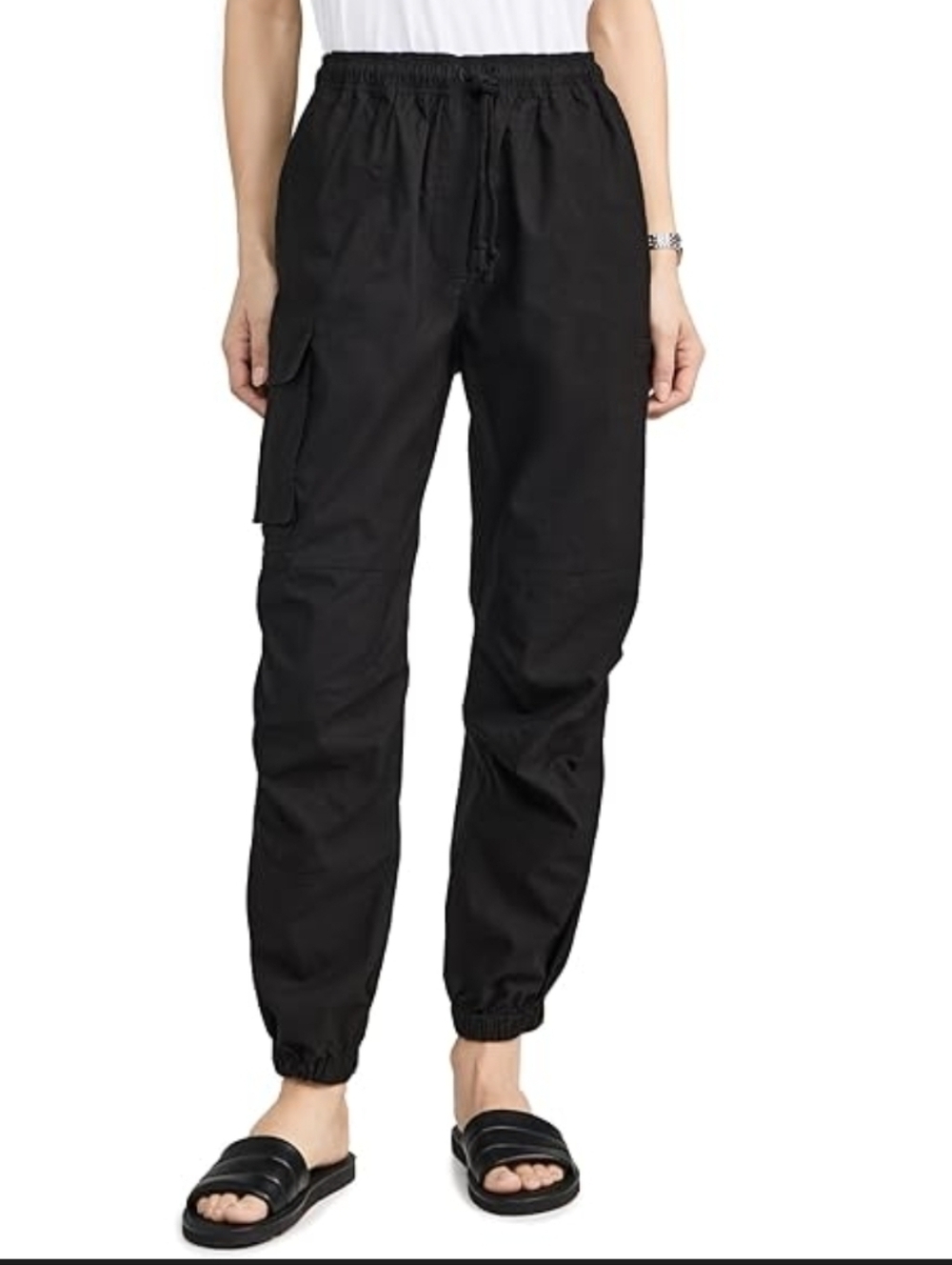 Joe's Jeans Black Cargo Joggers...size:XL